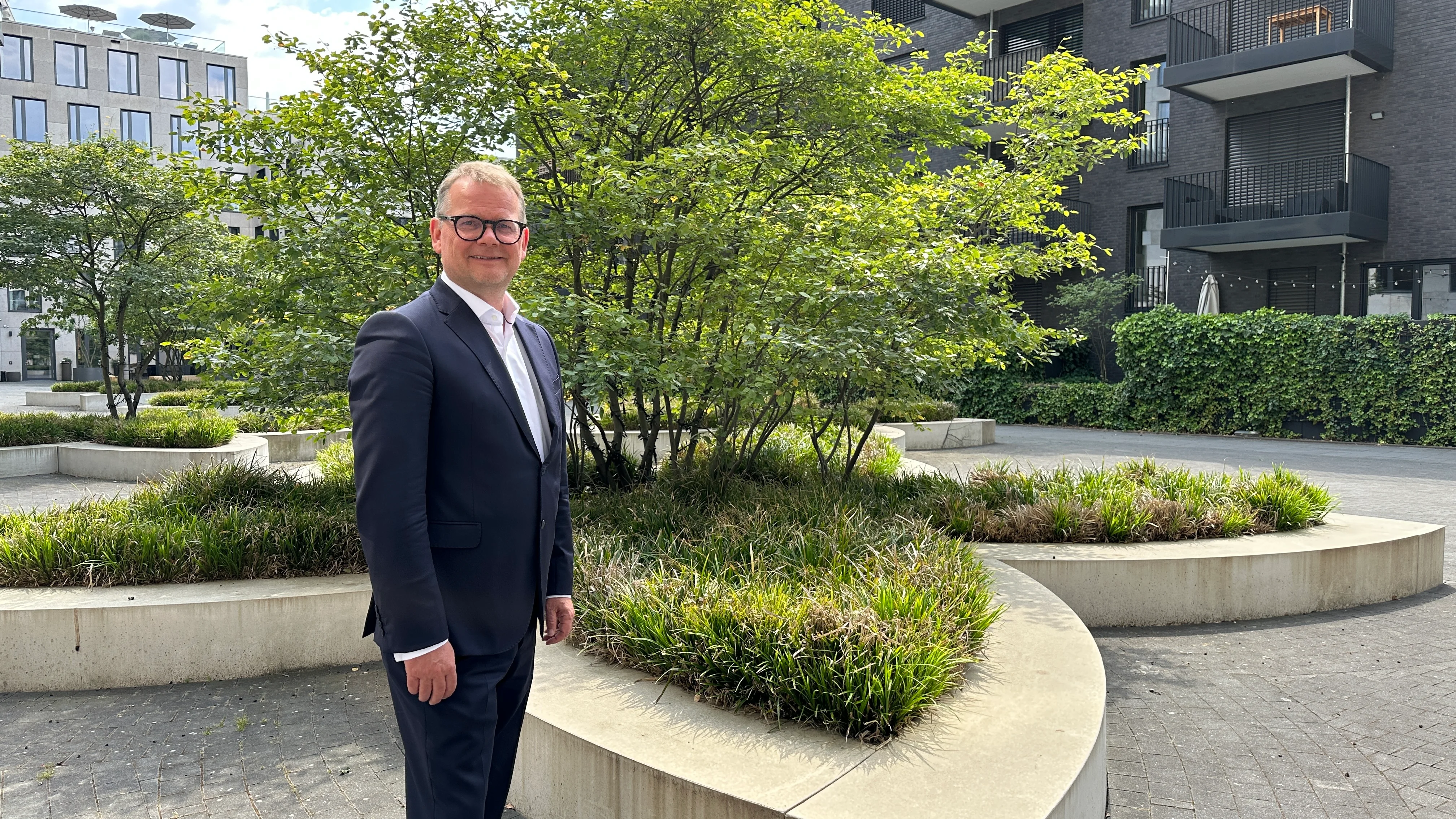 Ein Portrait des CEOs Michael Pesch.